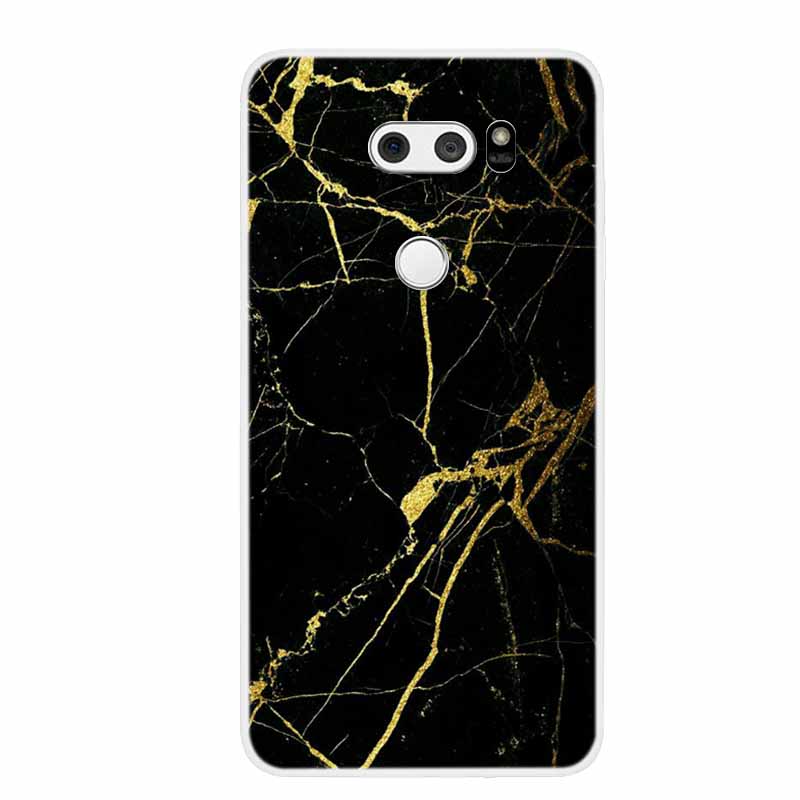 For LG V30 Cases v30 Plus V50s Clear Soft TPU Silicone Phone Cases For LG V50S Thinq / G8X Thinq Back Cover For LGV30 V 30 V 50S