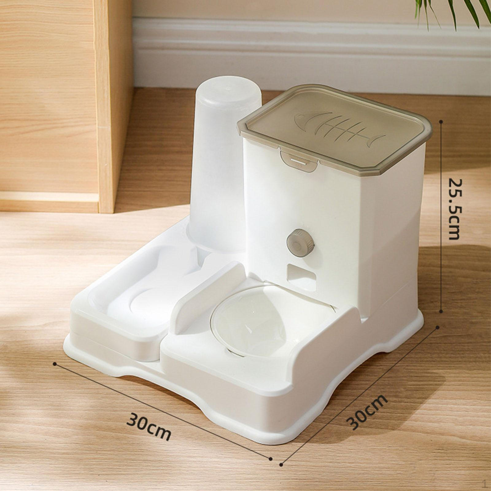 

Диспенсер для еды и воды для кошек и собак — удобное решение для кормления мелких и средних домашних животных