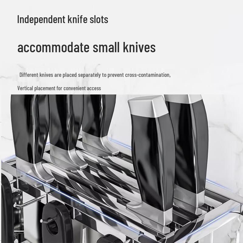 Multi-functional Kitchen Knife and Utensil Organizer