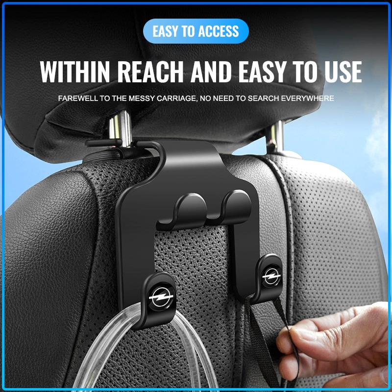 Multifunctional Car Rear Seat Hook Phone Holder Clothes Hanging Hooks For Opel Astra C G H Insignia J K Zafira B Corsa Vectra C Corsa C