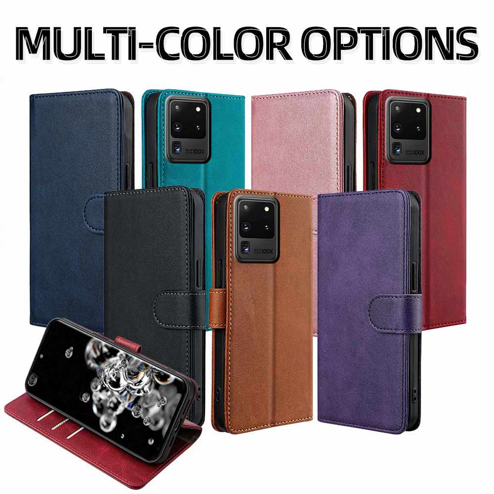 Wallet Card Slot RFID Blocking Magnetic Flip Leather Case For Samsung Galaxy S20 Ultra S20 Plus galaxy S20 FE Phone Bag Coque