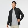 Men S Autumn Stand Collar Solid Color Slim Fit Casual Jacket