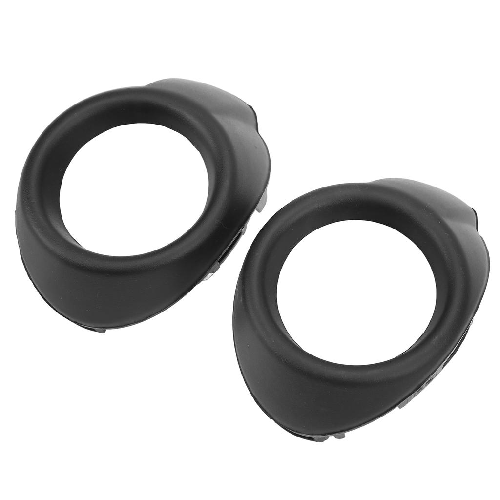 Pair Front Fog Light Ring Trims Black 1703890 Replacement for FORD FOCUS MK3 2011?2014