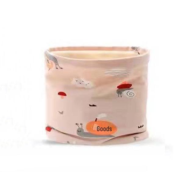 

Детский хлопковый бархатный снуд: Зимний теплый пуловер-шарф для мальчиков и девочек 15cm Height Plus Velvet