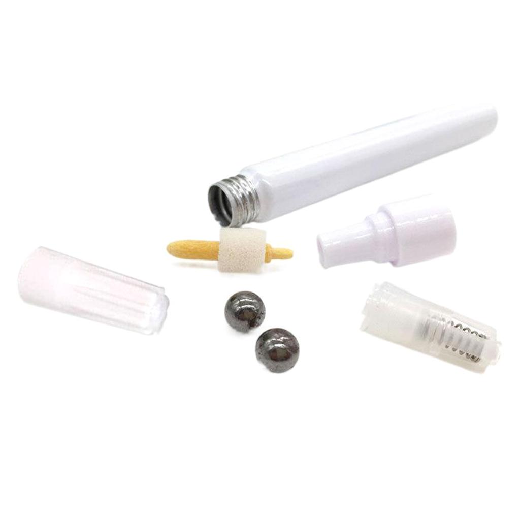 10 Stück Leermarker 3,0 mm Leerer Farbmarker Nachfüllbarer Farbmarker Leerer Nachfüllbarer Farbmarker für Künstler Studenten