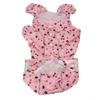 Reflective Puppy Raincoat Jacket Waterproof Breathable Cute Pattern Pet Dog Hooded Rain Coat with D Ring XL