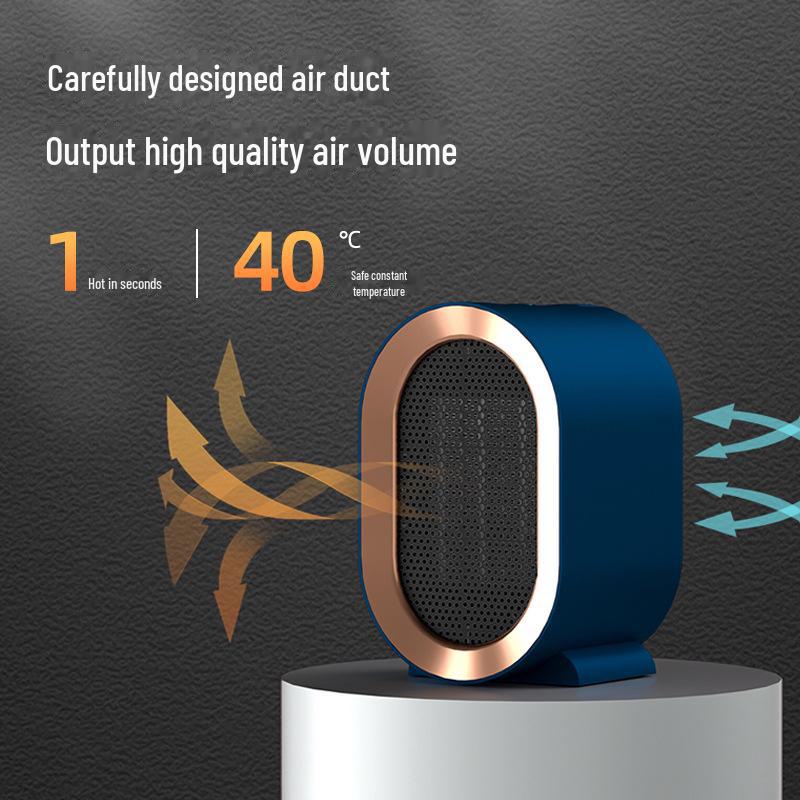 1200W Desktop PTC Electric Heater for Home, Office, and Dorms