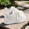 Women's Shoes Platform Spring New Heightening Shoes Niche Versatile Leisure Campus Student Appearance Women's Board Shoes