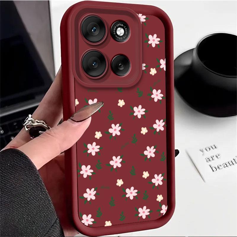 

Tulip Flower Phone Case For Motorola Moto G86 G56 5G G 86 G56 MotoG56 MotoG86 Case Shockproof Soft Silicone Protect Cover Bumper Motorola Moto G56