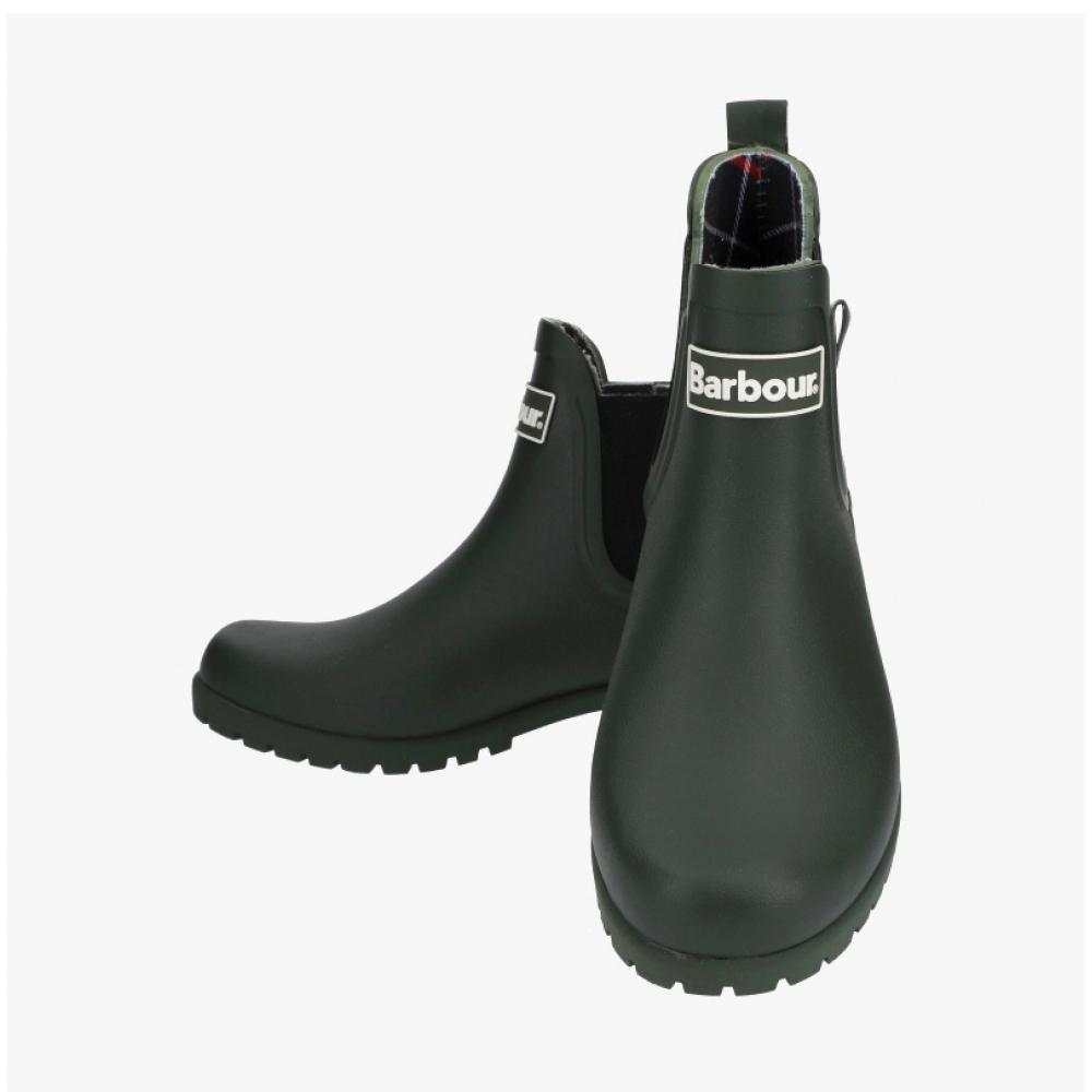 Barbour Lrf0066 Ol11 Wilton Wellington Chelsea Regenstiefel