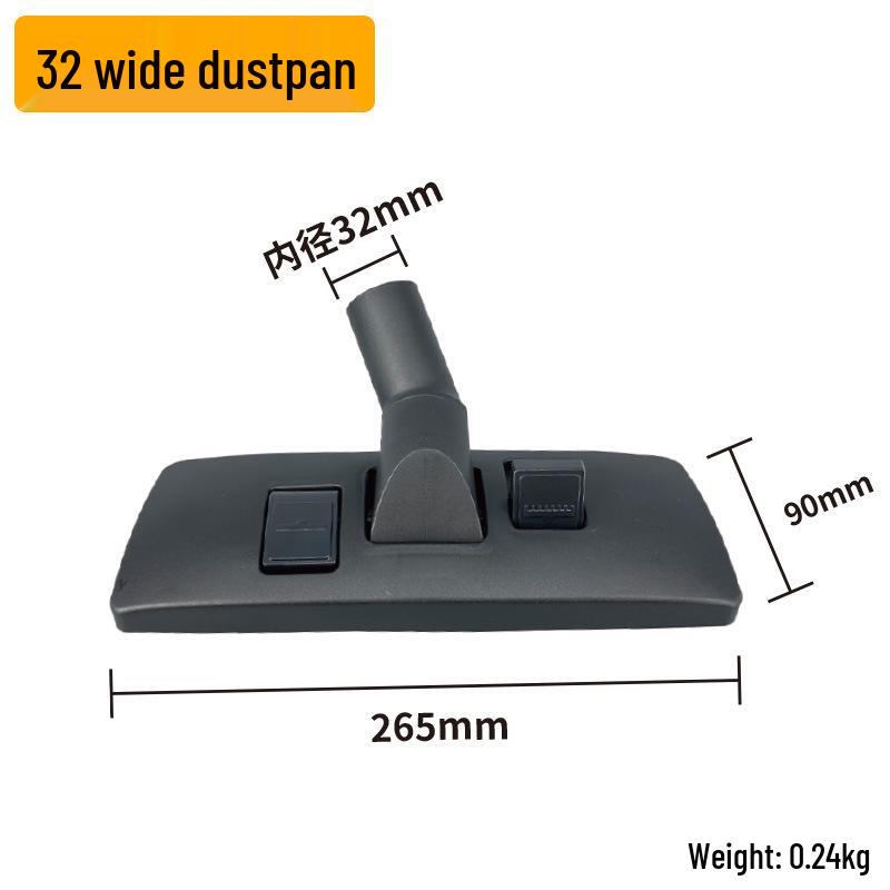 Compatible Dust Nozzle Floor Brush for Midea Philips Vacuum Cleaner, Universal 32mm.