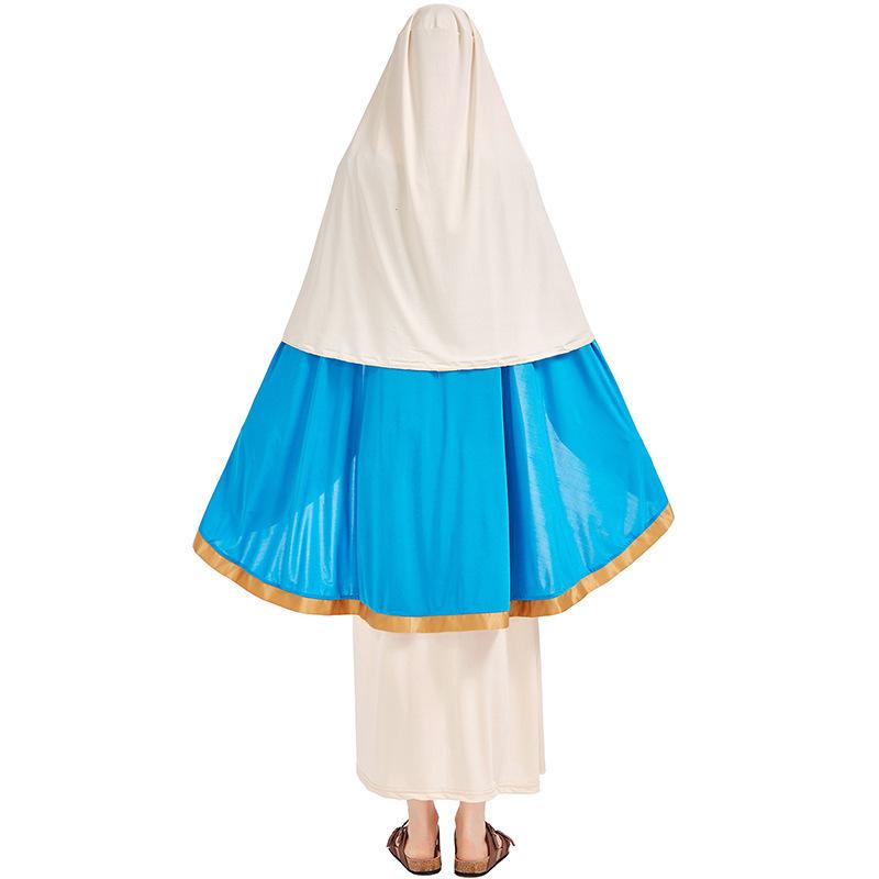 Cosplay Israele Antico Vestito Vergine Adulto Cosplay Costume di Halloween La Vergine Maria