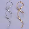 6pcs Minimally Curved Lines Vintage Stainless Steel Charms For Jewelry Making Supplies Handmade Earrings Necklace Pendant Charm