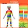Kids Playtime Poppy Huggy Wuggy Cosplay Costume Jumpsuit Mask Suit Halloween