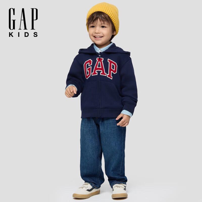 Gap Kids' Logo Fleece Hooded Sweatshirt