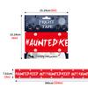 Halloween Warning Tape Caution Barrier Festival Warning Streamer Spooky Party Haunted House Outdoor Porch Yard Halloween Decoration Supplies