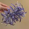 Vacation Style Flower Hair Claws For Women Vintage Artificial Flower Bridal Hair Clips Headdress Wedding Hair Accessories