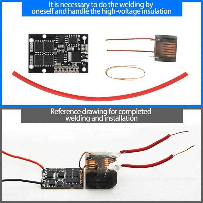 Industrial 6-15V To 10kV-25kV Igniter High Electricity Module Drive Board 12kV-25kV Variable Frequency