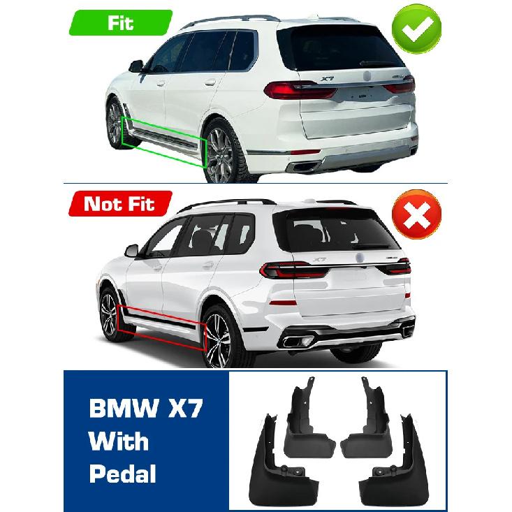For BMW X7 G07      2024 Mudguard Mud Flaps Guard Splash Flap Mudguards Fender Car Accessories