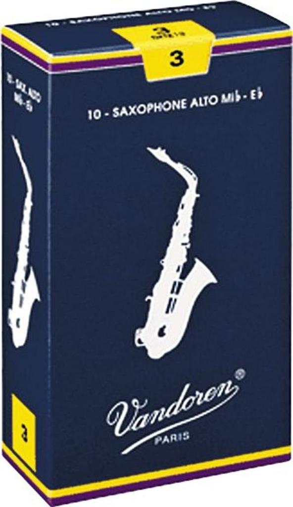 Bandren Alto Saxophone Reed Traditional (Blue Box) 2-1/2
