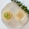 Ergonomic Handle Stamp Set Durable Mooncake Molds Lotusflower Shaped ABS Material Perfect Gift for Pastry Enthusiasts