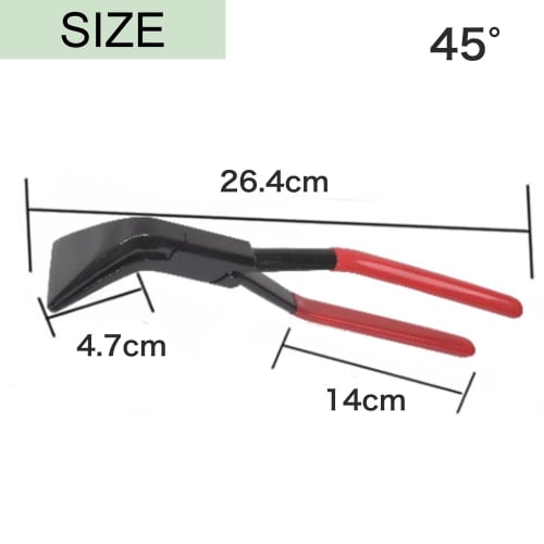 Asdays Sheet Metal Tool, Sheet Metal Grip, Straight Sheet Metal Bending Tool, Metal Bender, Hand Seamer, DIY (3-Piece Set)