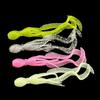 10Pcs 11CM/4.2G Luminous Soft Octopus Bait Colorful TPE Glow-in-the-dark Realistic Bionic Artificial Squid Lure Saltwater Freshwater Trolling
