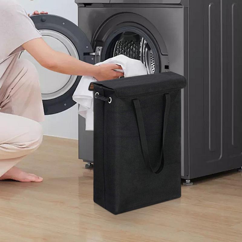 Dirty Clothes Basket Dirty Clothes Laundry Storage Basket Stable Load-Bearing Decorative Basket For Bedroom Bathroom Living Room