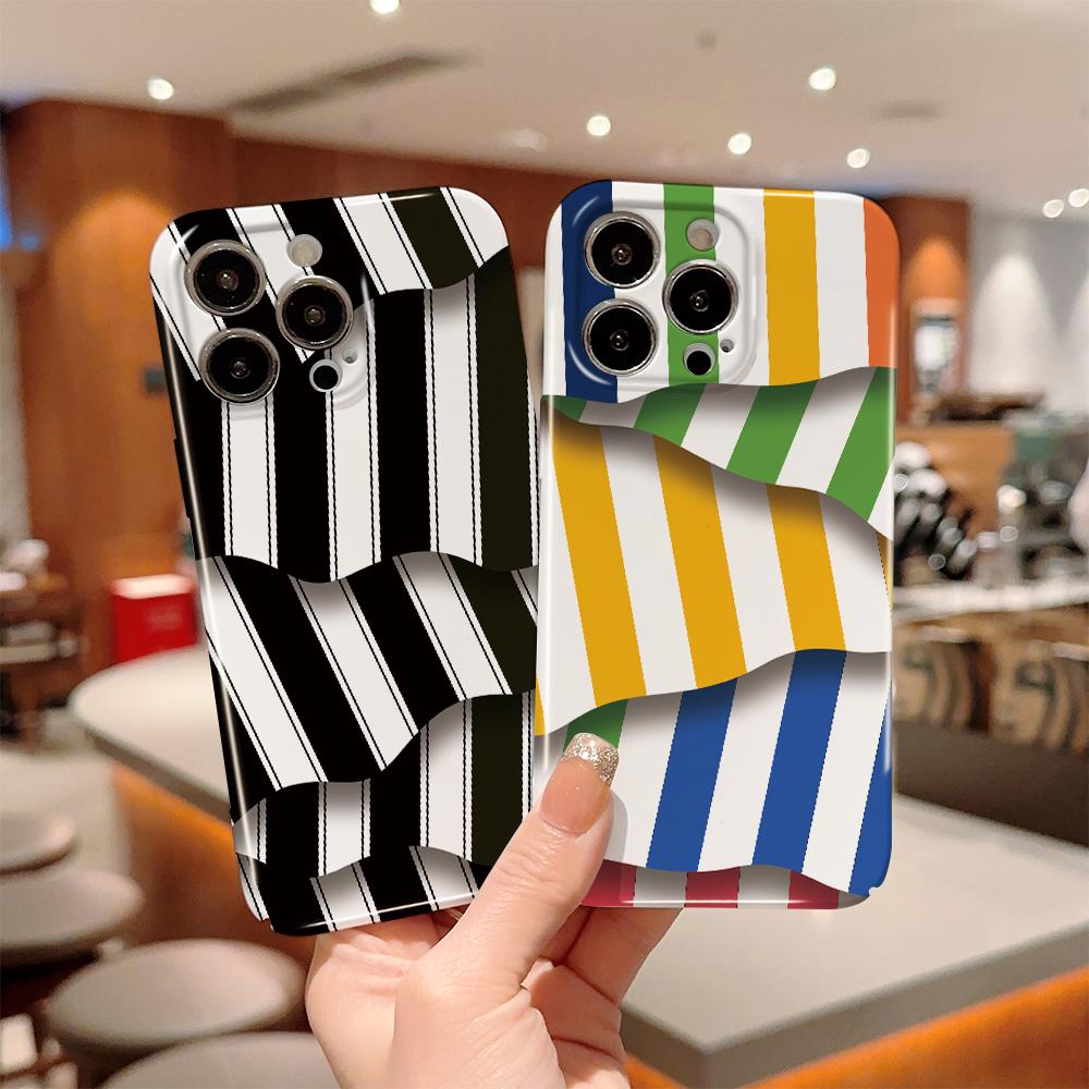 All-inclusive Film Handyhülle Cartoon Mode Design Hartschale Vollabdeckung Kameraschutzhülle für OPPO A60 A96 Reno12 Realme C53 C75