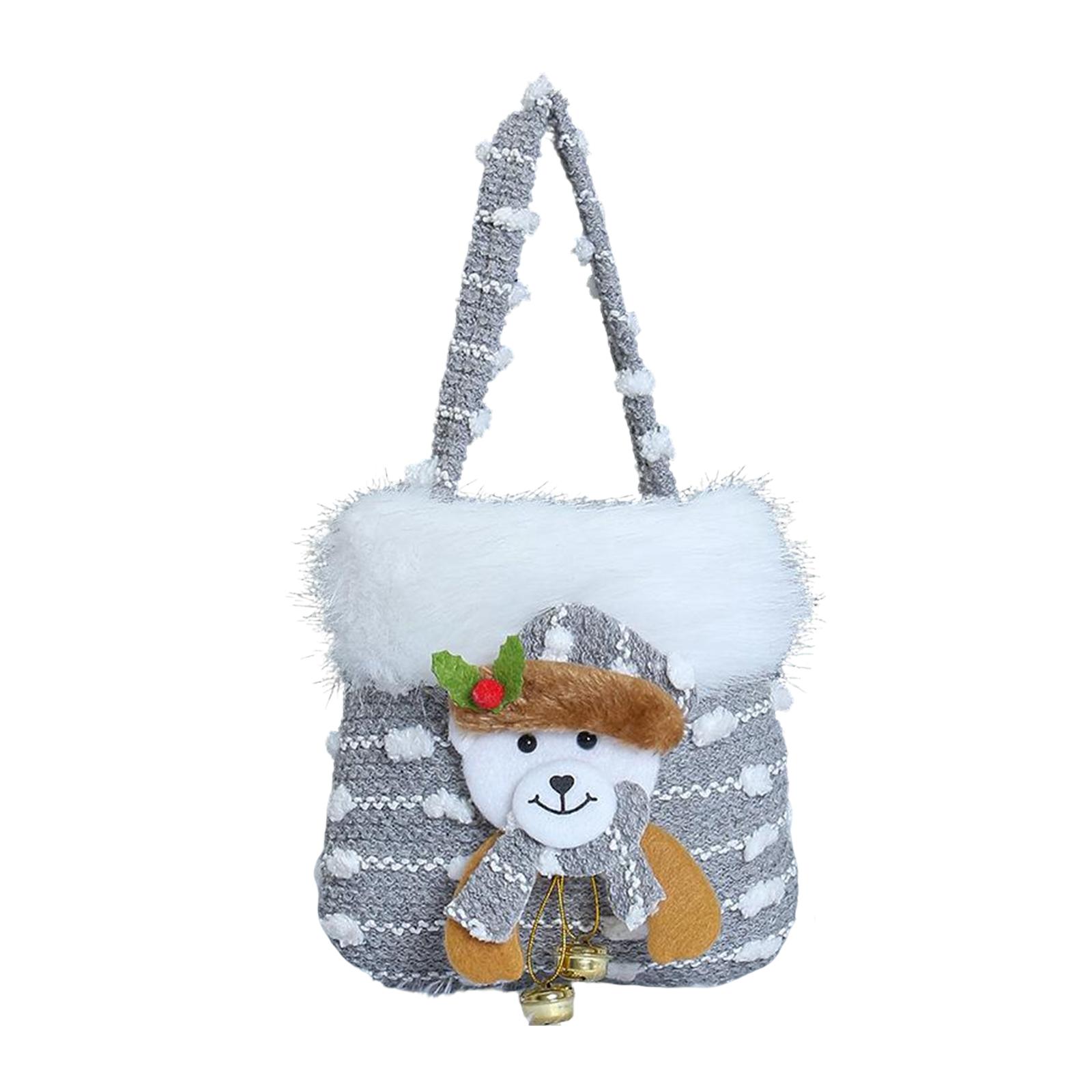 

Рождественский пакет Подарочный пакет для детей Пакет для конфет из детского сада Упаковка для кануна Рождества Подарочная коробка One Size