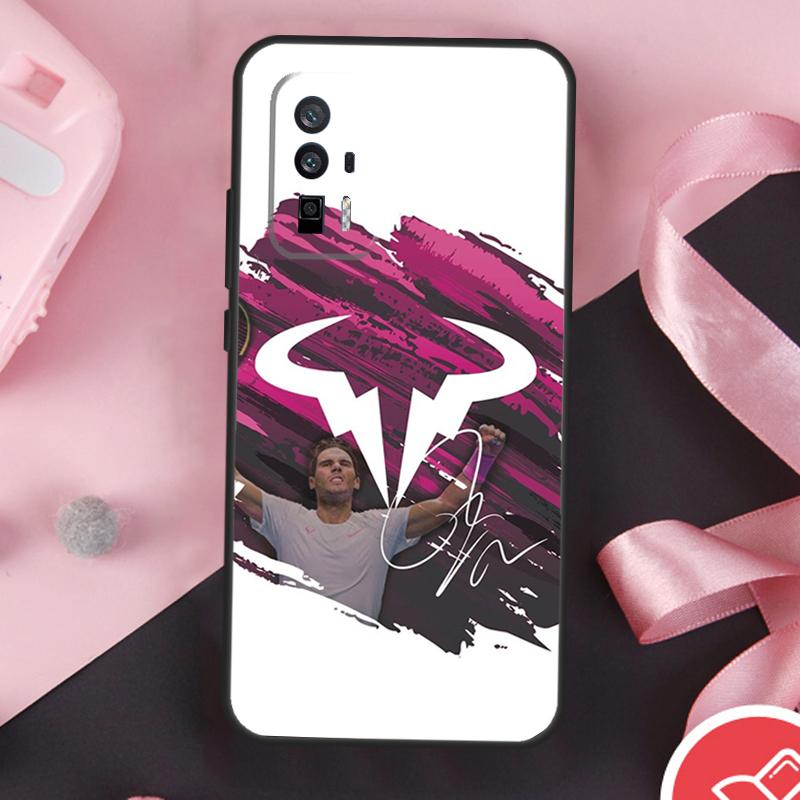 Tennis Roger Federer RF Case For Xiaomi 13T 11T 12T Pro 12 Lite 13 14 Ultra POCO F6 F5 M6 X3 X5 X6 Pro F3 M5s Cover