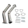 2 Test Pipes Decat Non Reson Straight Exhaust For Nissan 350Z Infiniti G35 FX35