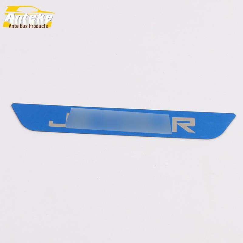 Compatible Jetour X90 Rear Guard Plate: Stainless Steel Trunk Tailgate Bumper Pedal for 19 Models