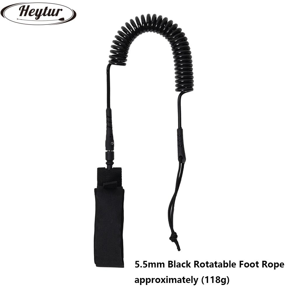 TPU Elastic Sup Board Foot Leg Rope 5mm/5.5mm Surfboard SUP Foot Rope Climbing Accessories