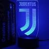 Night Led 3d Light Football Desk Lamp Illuminating Lights 7 Color Remote Gift