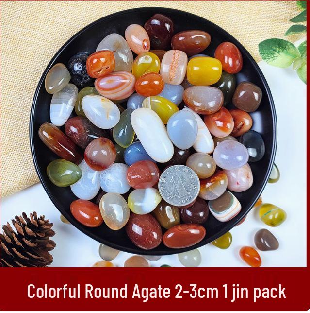 Yuhuashi Cobblestone: Colorful Natural Pebbles for Fish Tanks & Planters