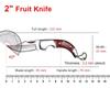 Edelstahl Schälmesser für geschnittenes Obst Holzgriff Klappmesser Haushalt Melone Obst Schälen Gemüse Messer Taschenmesser