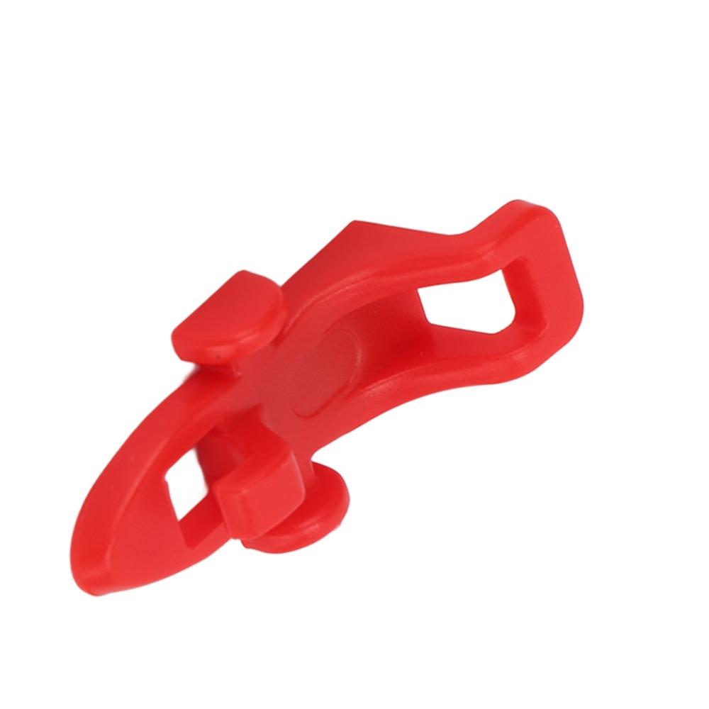 20PCS ABS Fish Lure Bait Holder with 3 Size Rubber Rings Fishing Rod Hook Holder  For Fishing Rod