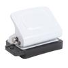 6 Hole Puncher Portable Paper Punch Tool for 20 26 30 Holes Loose Leaf Notebook Planner Craft Projects White