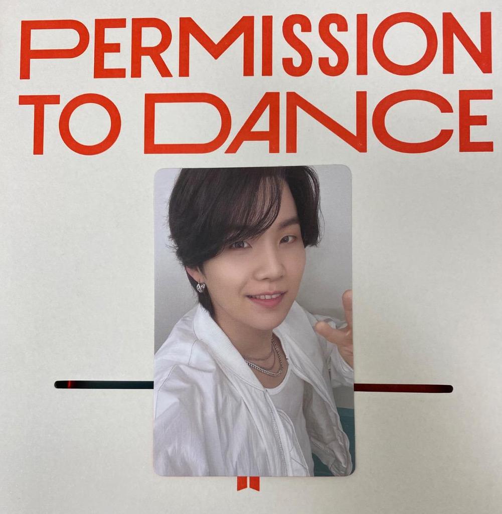 [USED] BTS FESTA PTD SUGA Yoongi Trading Card Instant Photo