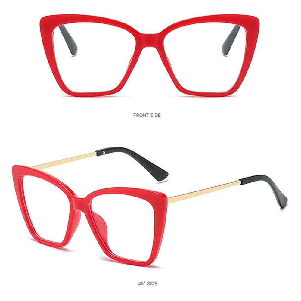 Eye Protection Ultra Light Frame Oversized Eyeglasses Computer Goggles Anti-Blue Light Glasses