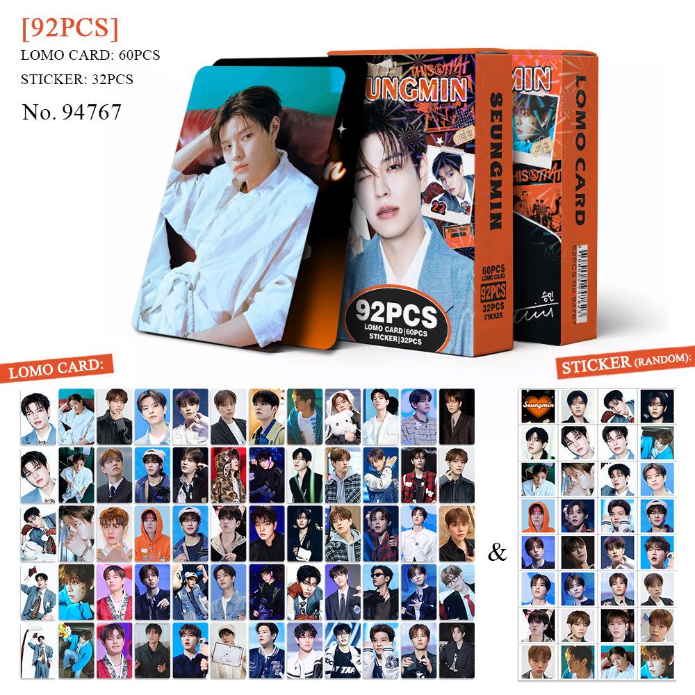 92 Small Cards Boy Group Album THIS&THAT Photo Cards Single Member Support Cards LOMO Fan Collection Gift Cards