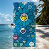 Art M-MurakamiES Flower T-Takashi Towel Quick Drying Beach Towels Are Suitable For Swimming Pools Camping Yoga And The Gym