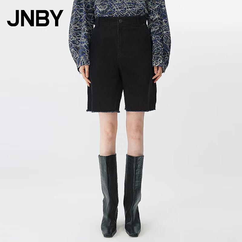 

JNBY 2025 Spring Casual Wide-Leg Cropped Pants M