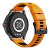 Športový dvojfarebný silikónový 24mm remienok pre Garmin Venu X1 Náramok pre Garmin Venu X1 TicWatch Pro 5 Enduro Remienok na hodinky