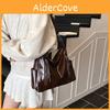 Fashion Wideshoulder Female Shoulder Bag With Stitching Detail For Daily Use