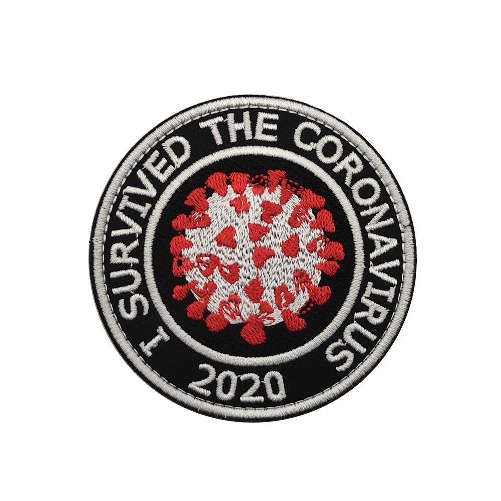 Tai Feng 'I Survived' Tactical Morale Embroidered Patch - Velcro Applique
