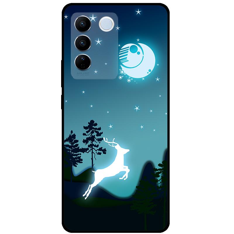 For Vivo V27E V2237 V27 Pro V2230 V 27 Case TPU Soft Silicone Marble Cat Shockproof Cases For Vivo V27 5G V27Pro Bag Funda Cover