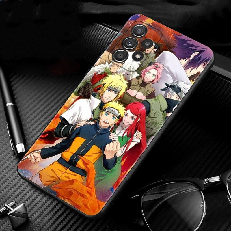 Coque de téléphone dessin animé Naruto Fox Level, étui pour Samsung Galaxy A12 A 12 A52 A51 A71 A72 A11 A13 A02s A02 A32 A31 A21s A52s
