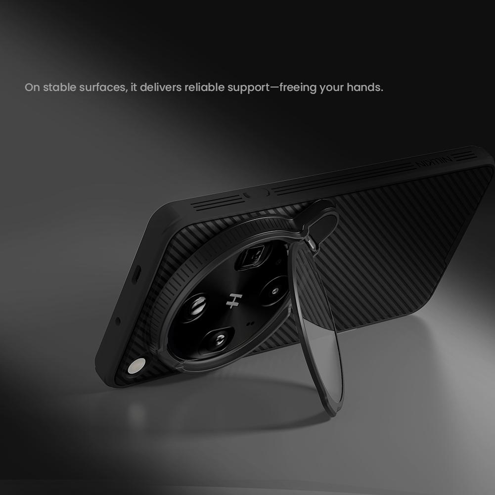 Custodia per Telefono OPPO Find X9 Ultra Nillkin CamShield Prop Magnetica Versione Trasparente Guscio Rigido in PC+TPU Cover Posteriore Antiurto